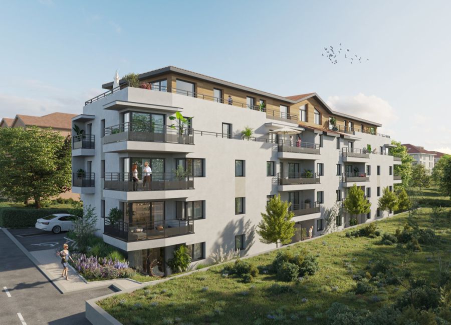 Projet immobilier neuf - La Roche sur Foron – À 5 minutes à pied du centre-ville