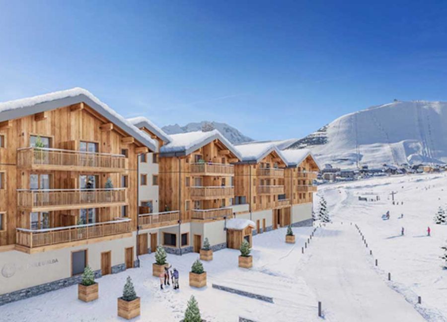 Projet immobilier neuf - Alpe d'Huez - station l'ïle du soleil