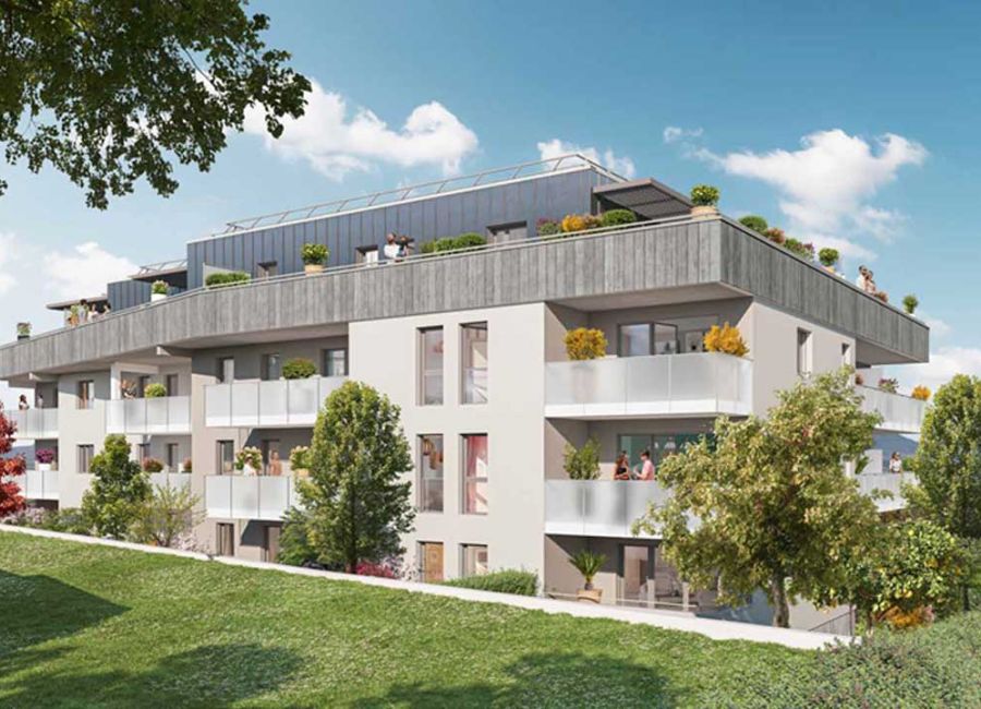Projet immobilier neuf à Thonon-les-Bains vivre au rythme du Léman et des Alpes