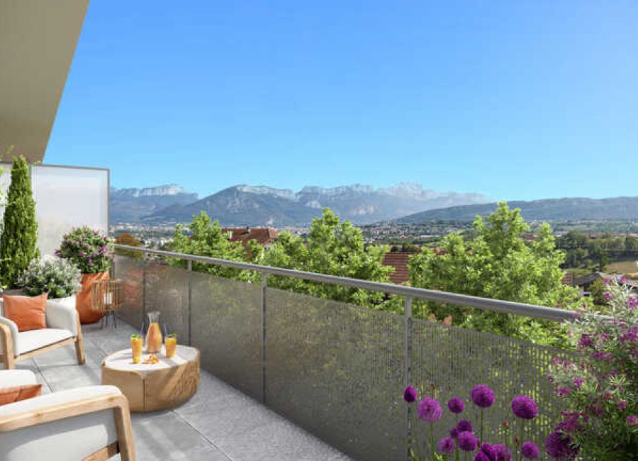 Projet immobilier neuf - Poisy - Dans les hauteurs d'Annecy et son lac
