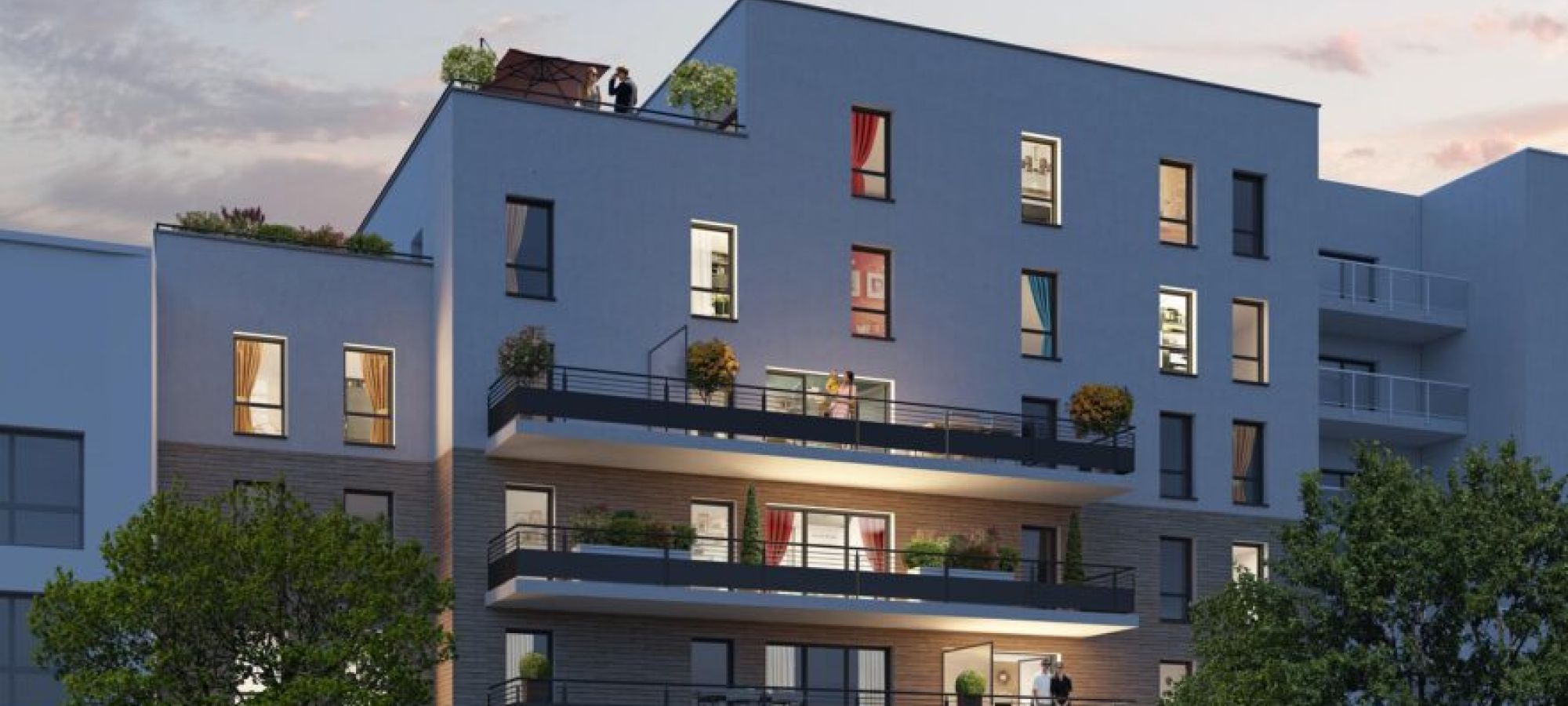 Ambilly rue de la zone proche tram et geneve
