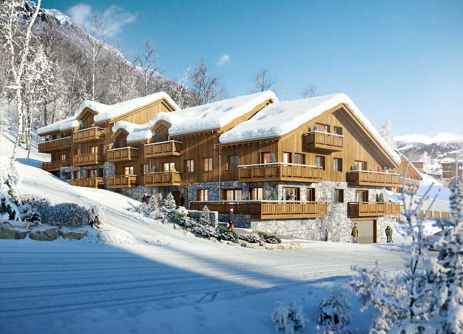 Projet immobilier neuf Valmorel au pied des pistes
